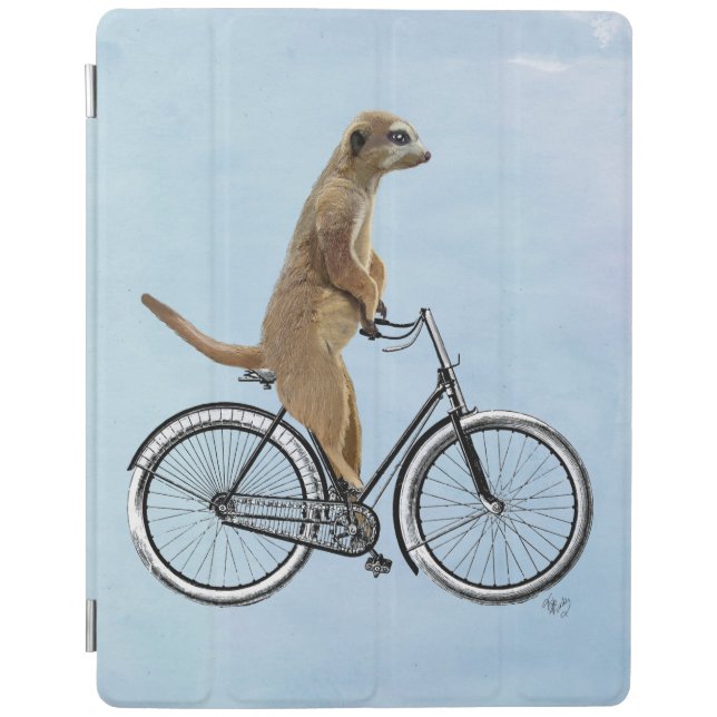 Meerkat on Bicycle 2 iPad Air Cover (Front)