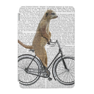 Meerkat on Bicycle iPad Mini Cover