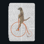Meerkat on Orange Penny Farthing iPad Mini Cover<br><div class="desc">Children's</div>