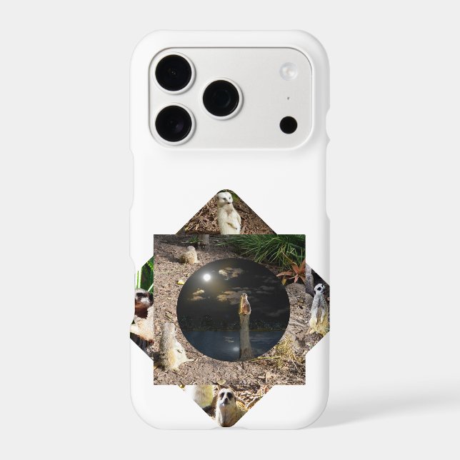 Meerkat Polyscope,  Iphone Case (Back)