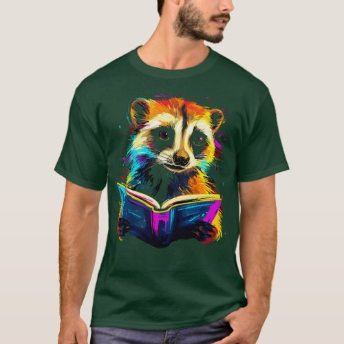 Meerkat Reads Book T_Shirt
