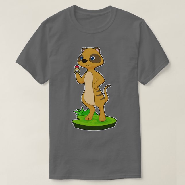 Meerkat Ring T-Shirt (Design Front)