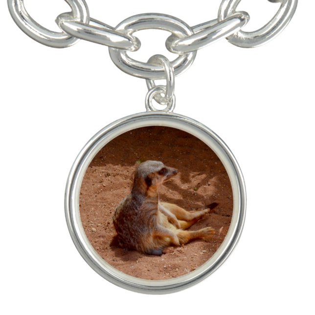 Meerkat Sitting Photography, Bracelet (Design)