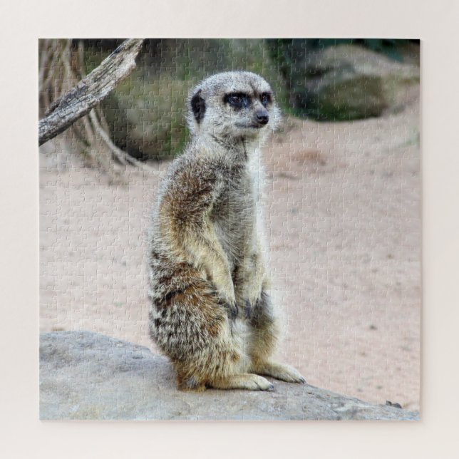 meerkat stand jigsaw puzzle (Vertical)