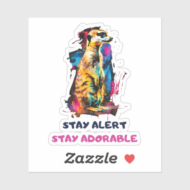 Meerkat Sticker (Sheet)