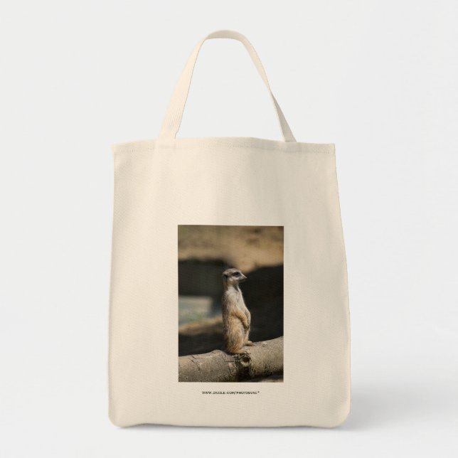 Meerkat Tote Bag (Front)