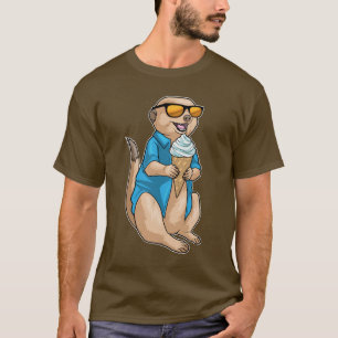 Meerkat Waffle ice cream T-Shirt