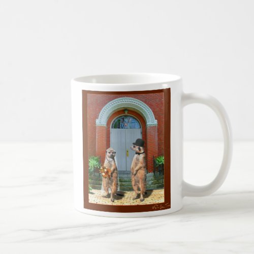 Meerkat Wedding Coffee Mug