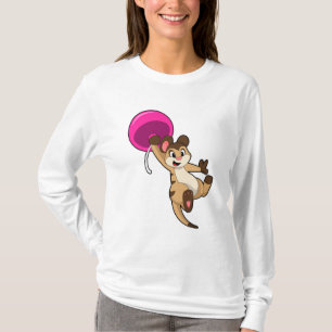 Meerkat with Balloon T-Shirt