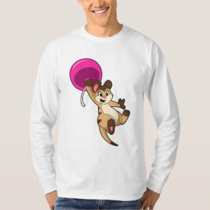 Meerkat with Balloon T-Shirt
