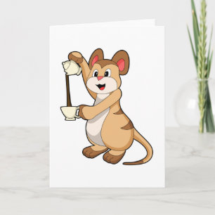 Meerkat with Coffee pot & Coffee.PNG Card