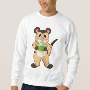 Meerkat with Ramen Sweatshirt