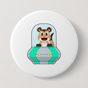 Meerkat with Submarine Button