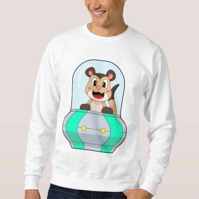 Meerkat with Submarine Sweatshirt (Front)