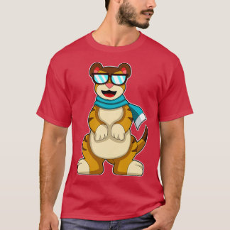 Meerkat with Sunglasses Scarf T-Shirt