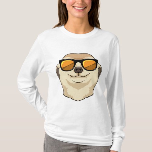 Meerkat with Sunglasses T_Shirt