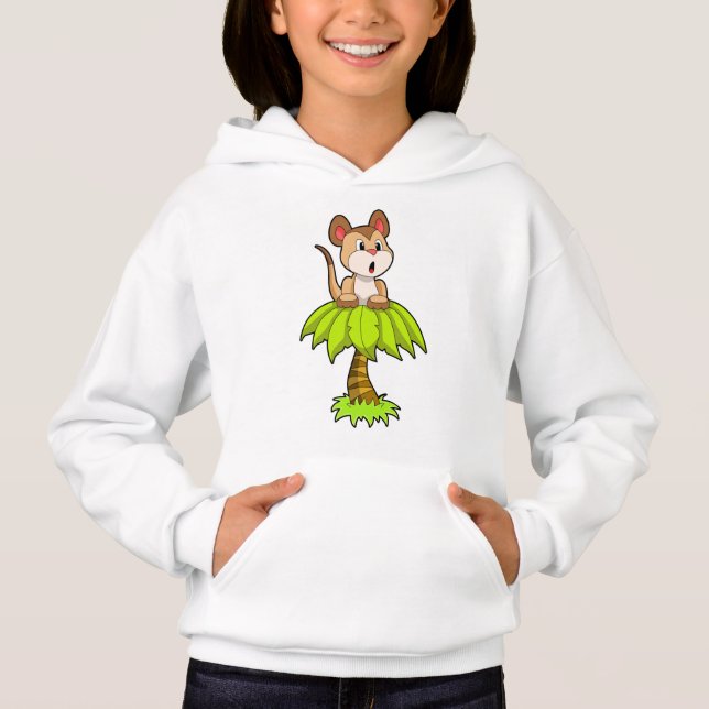 Meerkat with Tree Hoodie (Front)