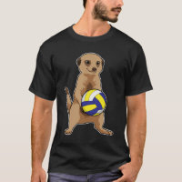 Meerkat with Volleyball