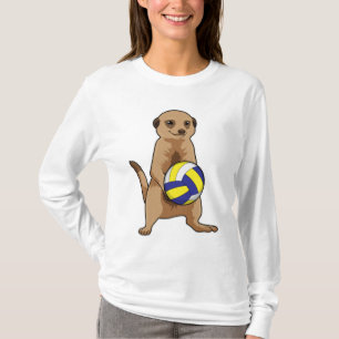 Meerkat with Volleyball T-Shirt
