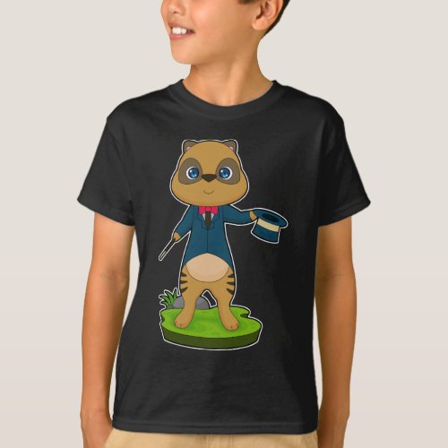 Meerkat Wizard Magic wand T_Shirt