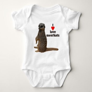 "meerkats" Baby Bodysuit by mein_irish_terrier at Zazzle