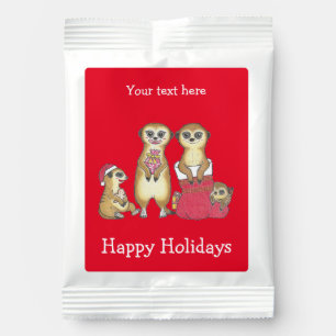 Meerkats Christmas Holiday Cocoa Hot Chocolate Mix