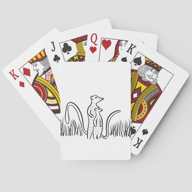 Meerkats Poker Cards (Back)