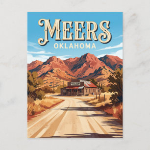 Meers USA Postcard
