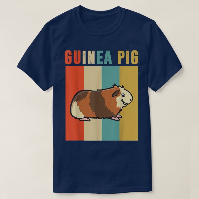 Meersau running bike guinea pig mom papa guinea pi T-Shirt (Design Front)