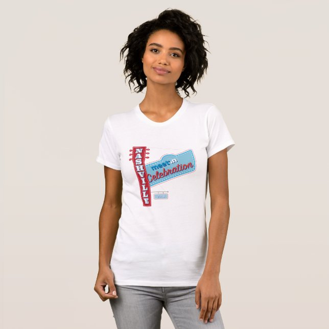 Meet-in Nashville women's T T-Shirt (Front Full)