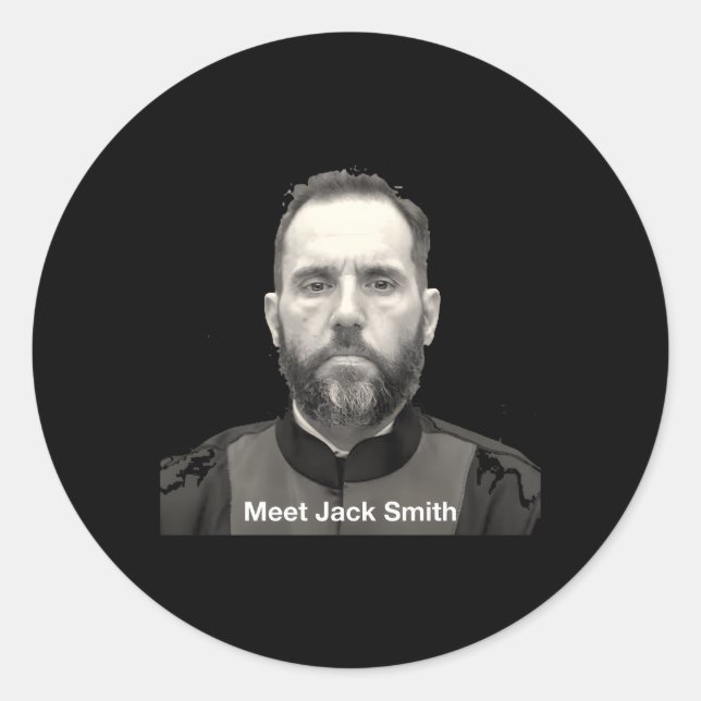 Meet Jack Smith Classic Round Sticker (Front)