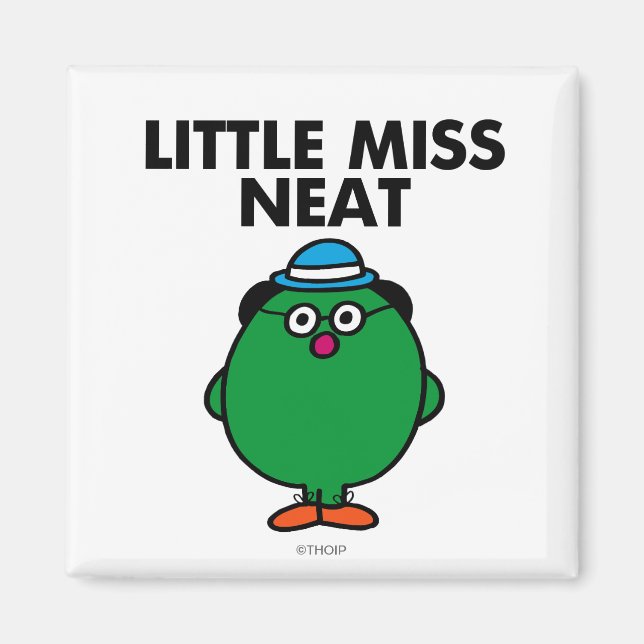 Meet Little Miss Neat Magnet (Front)