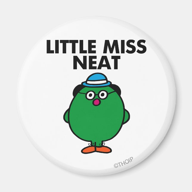 Meet Little Miss Neat Magnet (Front)