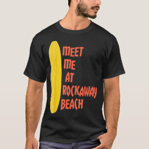 Meet Me At Rockaway Beach Surfboard T-Shirt
