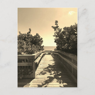 Meet me at the beach postcard