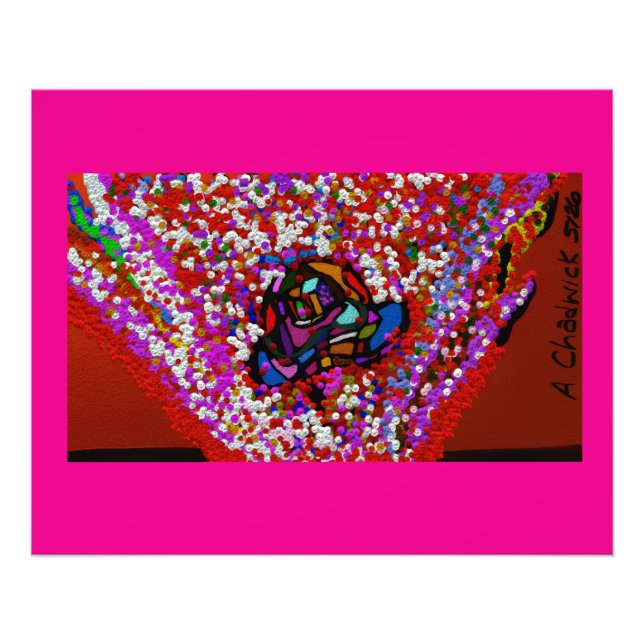 Meet Me At the Flowering  Tree Photo Print (Front)