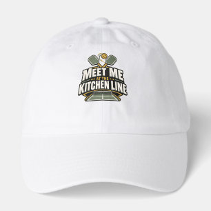 Meet Me at the Kitchen Line Pickleball Gift Hat
