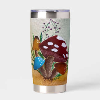 Meet Me At The Mushroom Travel Tumber Insulated Tumbler