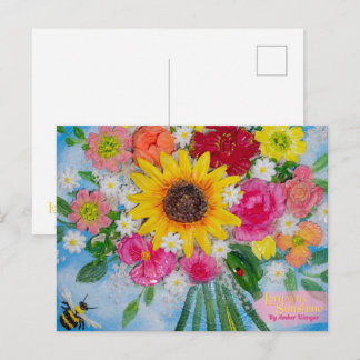 "Meet me at the Park"  Postcard