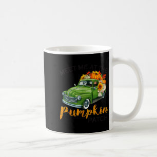 Meet Me At The Pumpkin Patch Ckup Fall Thanksgivin Coffee Mug
