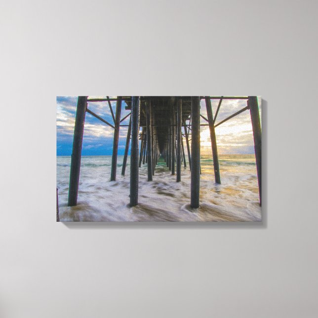 Meet me here! canvas print (Front)