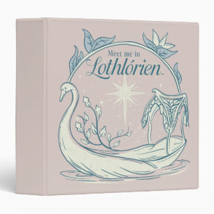 Meet me in LOTHLORIEN™ - Swan Boat 3 Ring Binder