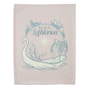 Meet me in LOTHLORIEN™ - Swan Boat Duvet Cover