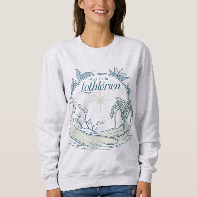Meet me in LOTHLORIEN™ - Swan Boat Sweatshirt (Front)