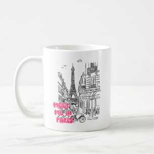 Meet Me in Paris – Eiffel Tower Coffee Mug
