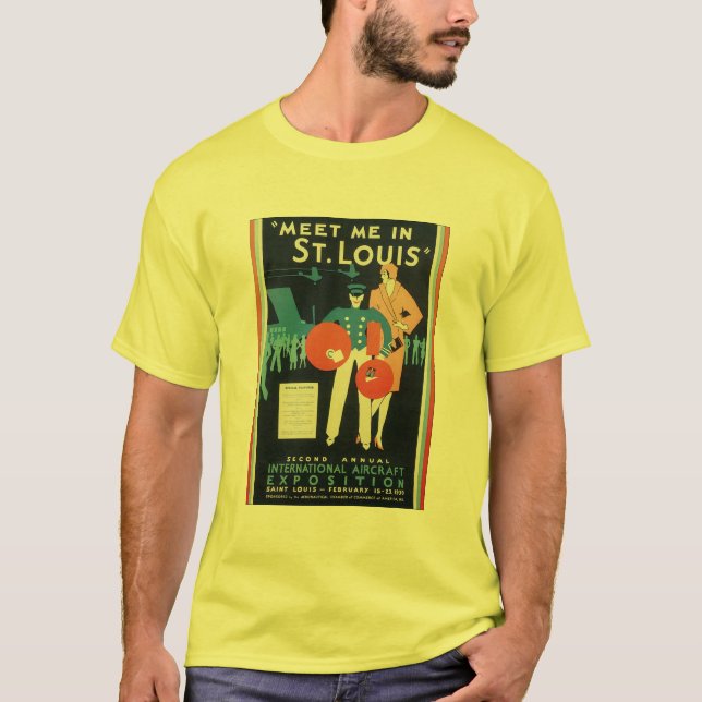 Meet Me in St. Louis Int'l Aircraft Exposition T-Shirt (Front)