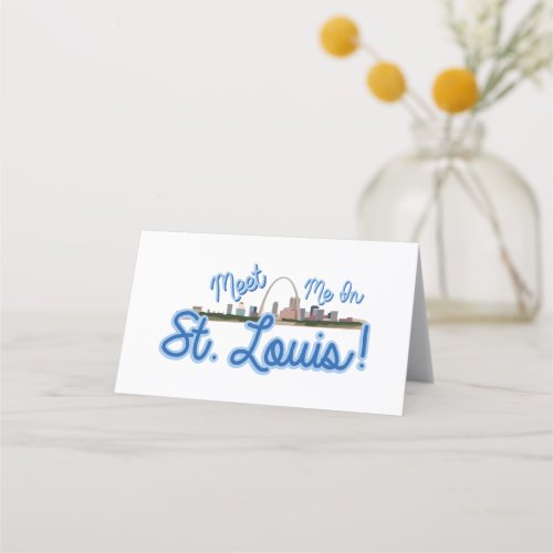 Meet Me In St Louis Place Card