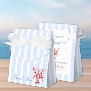 Meet Me in The Hamptons Bachelorette Favor Boxes