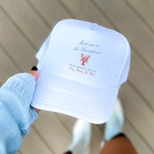 Meet Me in The Hamptons Bachelorette Trucker Hat