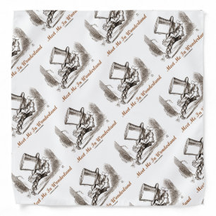 Meet Me In Wonderland Mad Hatter Running Bandana